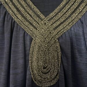 Elegant Blue Women's Top